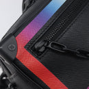 LOUIS VUITTON Taiga Rainbow Mini Soft Trunk Bag Black M30351 LV Auth 203152M-19