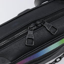 LOUIS VUITTON Taiga Rainbow Mini Soft Trunk Bag Black M30351 LV Auth 203152M-20