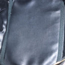 CHANEL Vanity Hand Bag Caviar Skin Black Gold CC Auth 203153V-10