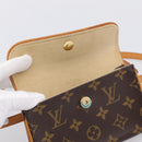 LOUIS VUITTON Monogram Pochette Florentine Waist Bag M51855 LV Auth 203155V-15