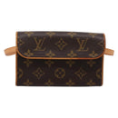 LOUIS VUITTON Monogram Pochette Florentine Waist Bag M51855 LV Auth 203155V-2