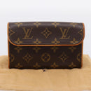 LOUIS VUITTON Monogram Pochette Florentine Waist Bag M51855 LV Auth 203155V-21