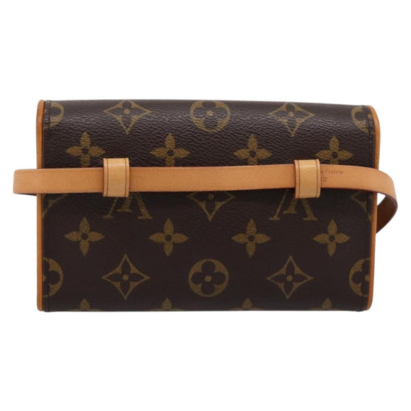 LOUIS VUITTON Monogram Pochette Florentine Waist Bag M51855 LV Auth 203155V