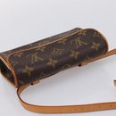 LOUIS VUITTON Monogram Pochette Florentine Waist Bag M51855 LV Auth 203155V-6