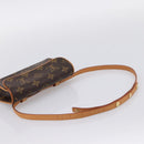 LOUIS VUITTON Monogram Pochette Florentine Waist Bag M51855 LV Auth 203155V-7