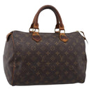 LOUIS VUITTON Monogram Speedy 30 Hand Bag M41526 LV Auth 203162-1