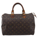 LOUIS VUITTON Monogram Speedy 30 Hand Bag M41526 LV Auth 203162-13