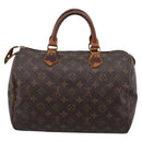 LOUIS VUITTON Monogram Speedy 30 Hand Bag M41526 LV Auth 203162-2