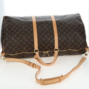 LOUIS VUITTON Monogram Keepall Bandouliere 60 Boston Bag M41412 LV Auth 203164V-9