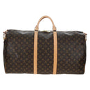 LOUIS VUITTON Monogram Keepall Bandouliere 60 Boston Bag M41412 LV Auth 203164V-2