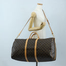 LOUIS VUITTON Monogram Keepall Bandouliere 60 Boston Bag M41412 LV Auth 203164V-32