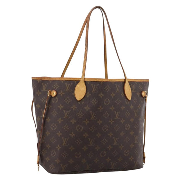 LOUIS VUITTON Monogram Neverfull MM Tote Bag M40156 LV Auth 203165