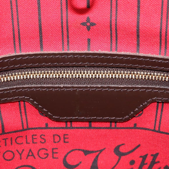 LOUIS VUITTON Damier Ebene Neverfull PM Tote Bag N51109 LV Auth 203167A