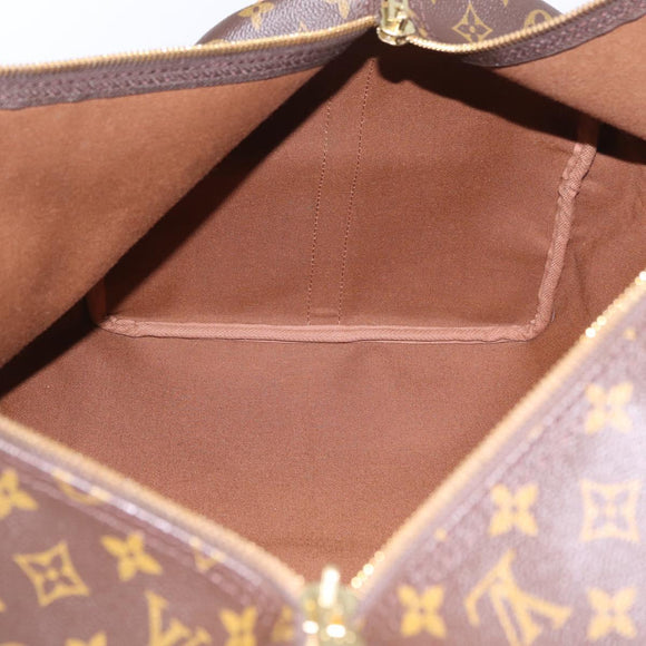 LOUIS VUITTON Monogram Keepall Bandouliere 60 Boston Bag M41412 LV Auth 203169
