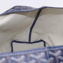 GOYARD Herringbone Saint Louis PM Tote Bag PVC Navy Auth 203171A-17
