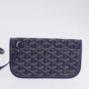 GOYARD Herringbone Saint Louis PM Tote Bag PVC Navy Auth 203171A-20