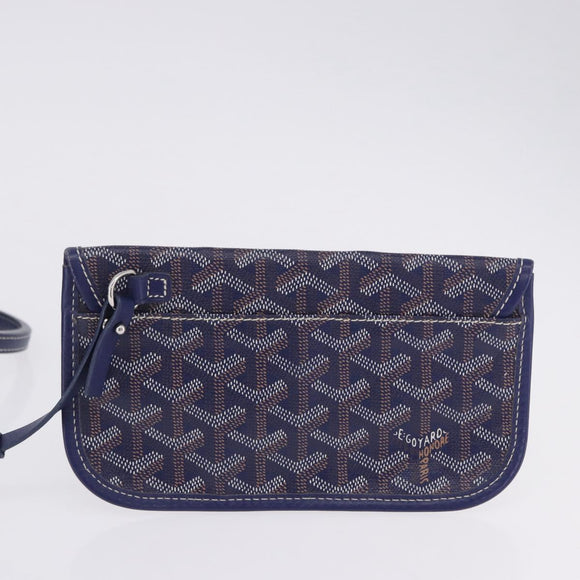 GOYARD Herringbone Saint Louis PM Tote Bag PVC Navy Auth 203171A
