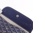 GOYARD Herringbone Saint Louis PM Tote Bag PVC Navy Auth 203171A-22