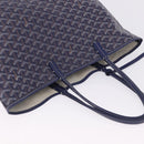 GOYARD Herringbone Saint Louis PM Tote Bag PVC Navy Auth 203171A-6