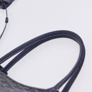 GOYARD Herringbone Saint Louis PM Tote Bag PVC Navy Auth 203171A-8