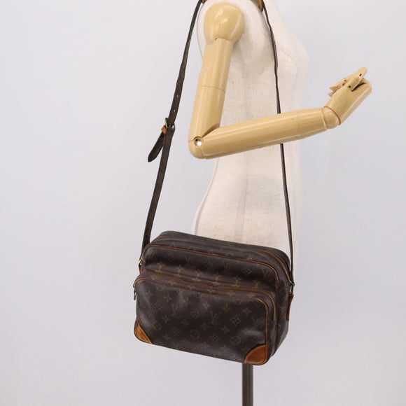 LOUIS VUITTON Monogram Nile Shoulder Bag M45244 LV Auth 203174