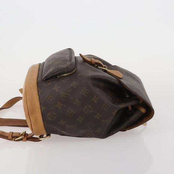 LOUIS VUITTON Monogram Montsouris MM Backpack M51136 LV Auth 203175A