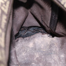 FENDI Zucchino Canvas Hand Bag Brown Auth 203176-19