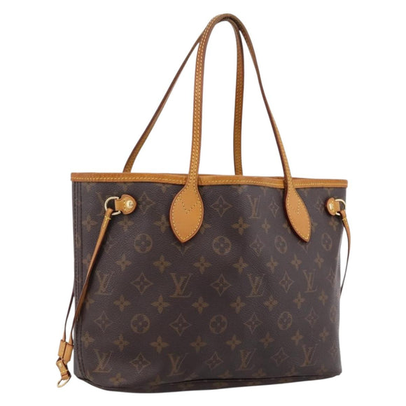 LOUIS VUITTON Monogram Neverfull PM Tote Bag M40155 LV Auth 203177A