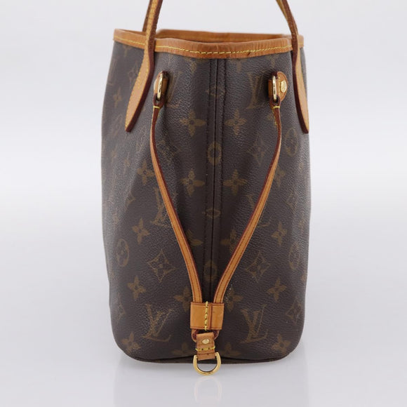 LOUIS VUITTON Monogram Neverfull PM Tote Bag M40155 LV Auth 203177A