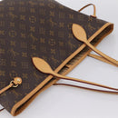 LOUIS VUITTON Monogram Neverfull MM Tote Bag M40156 LV Auth 203178V-6
