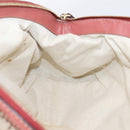 GUCCI Diamante Hand Bag Canvas 2way Beige Gold 223974 Auth 203180-22