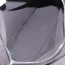 HERMES Her LinePM Hand Bag Canvas Gray Silver Auth 203181A-18