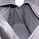 HERMES Her LinePM Hand Bag Canvas Gray Silver Auth 203181A-19