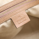 GUCCI GG Canvas Hand Bag 2way Beige Gold 353120 Auth 203182A-17