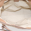 GUCCI GG Canvas Hand Bag 2way Beige Gold 353120 Auth 203182A-18