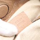 GUCCI GG Canvas Hand Bag 2way Beige Gold 353120 Auth 203182A-23