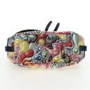 Christian Dior Saddle Bag Jacquard 2way Kenny Schaaf Multicolor Auth 203185SAM-5