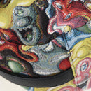 Christian Dior Saddle Bag Jacquard 2way Kenny Schaaf Multicolor Auth 203185SAM-16