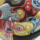 Christian Dior Saddle Bag Jacquard 2way Kenny Schaaf Multicolor Auth 203185SAM-19