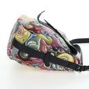 Christian Dior Saddle Bag Jacquard 2way Kenny Schaaf Multicolor Auth 203185SAM-4