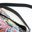 Christian Dior Saddle Bag Jacquard 2way Kenny Schaaf Multicolor Auth 203185SAM-14