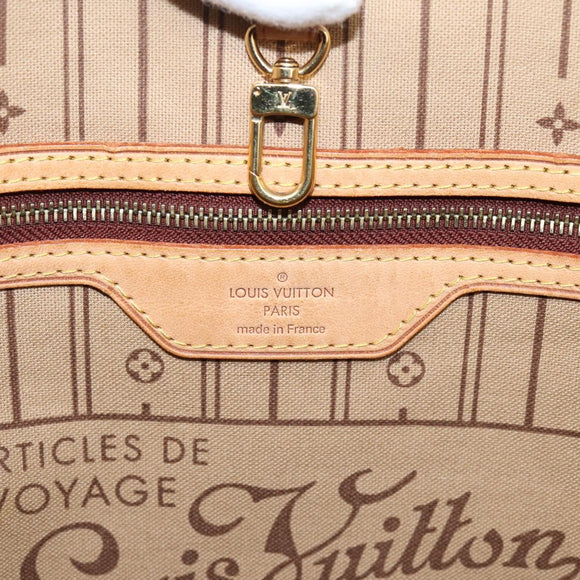 LOUIS VUITTON Monogram Neverfull GM Tote Bag M40157 LV Auth 203186V