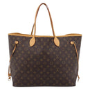 LOUIS VUITTON Monogram Neverfull GM Tote Bag M40157 LV Auth 203186V-13