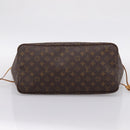 LOUIS VUITTON Monogram Neverfull GM Tote Bag M40157 LV Auth 203186V-5