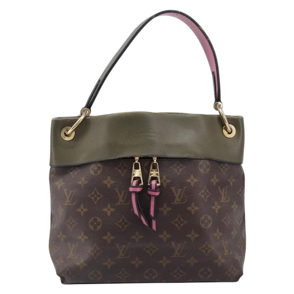 LOUIS VUITTON Monogram Tuile Reevess Shoulder Bag M43159 LV Auth 203187