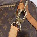 LOUIS VUITTON Monogram Keepall Bandouliere 50 Boston Bag M41416 LV Auth 203189V-21