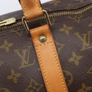 LOUIS VUITTON Monogram Keepall Bandouliere 50 Boston Bag M41416 LV Auth 203189V-22