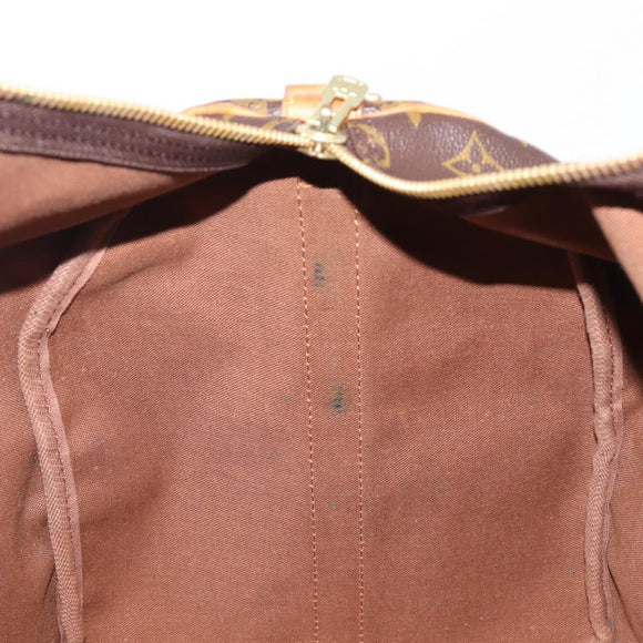 LOUIS VUITTON Monogram Keepall Bandouliere 50 Boston Bag M41416 LV Auth 203189V