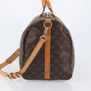 LOUIS VUITTON Monogram Keepall Bandouliere 50 Boston Bag M41416 LV Auth 203189V-4