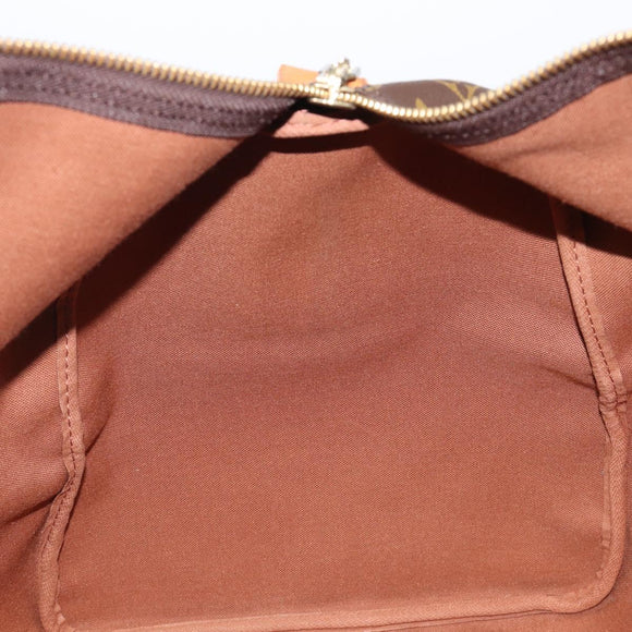 LOUIS VUITTON Monogram Keepall 55 Boston Bag M41424 LV Auth 203190V